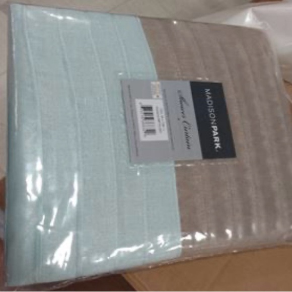 Madison Park Spa Waffle Shower Curtain with 3M Treatment 54x78" - Taupe - Picture 7 of 7